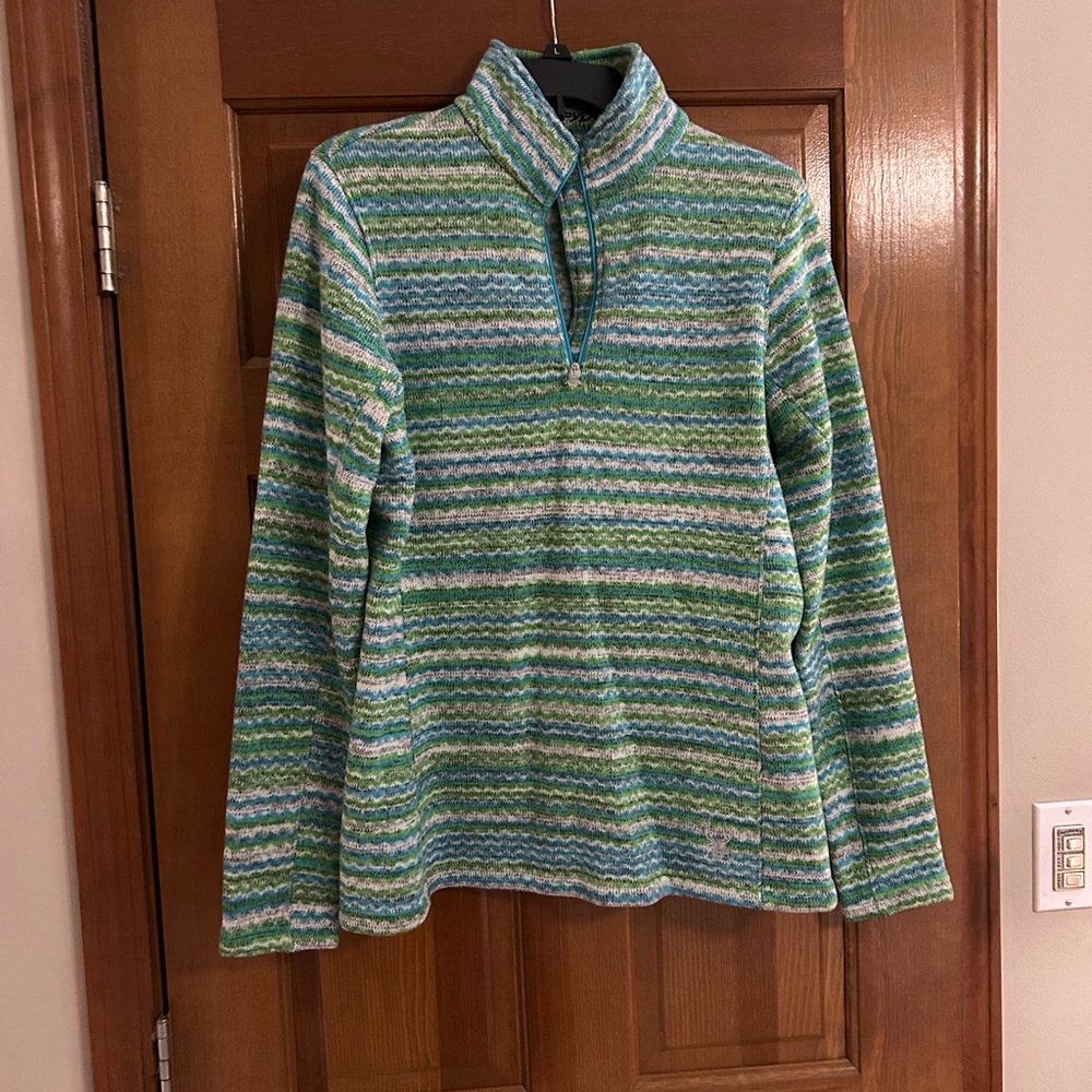 Spyder Multicolor Zigzag Knit Sweater